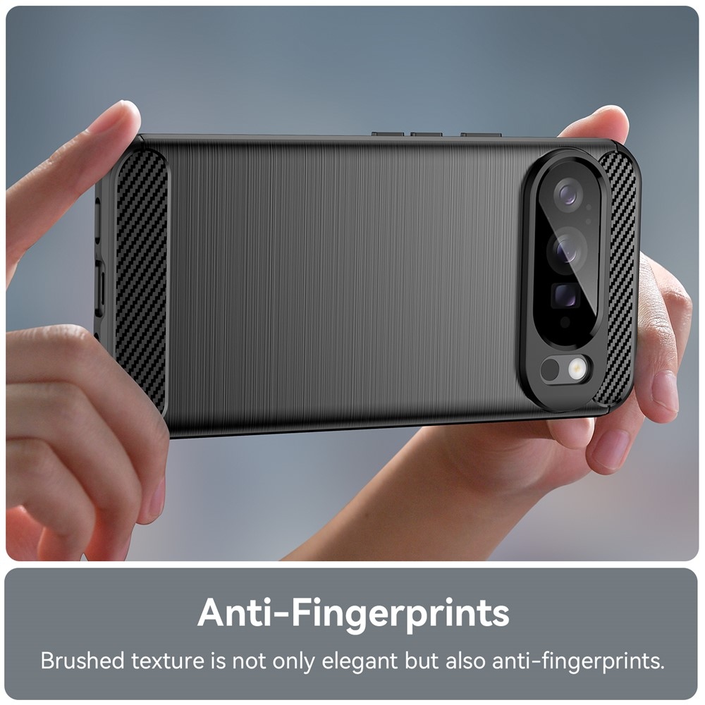 Carbon odolný gelový obal na Google Pixel 10 Pro XL - černý