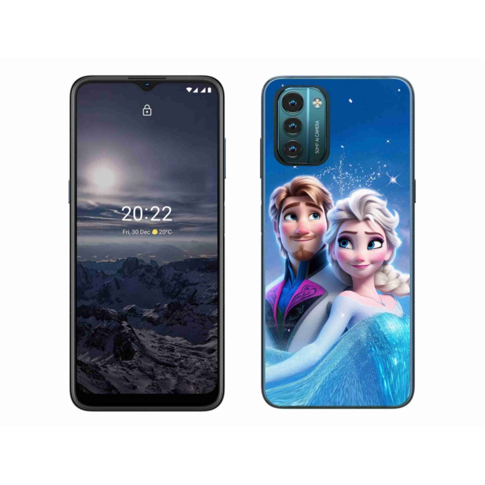 Gelový kryt mmCase na Nokia G11/G21 - ledové království 1