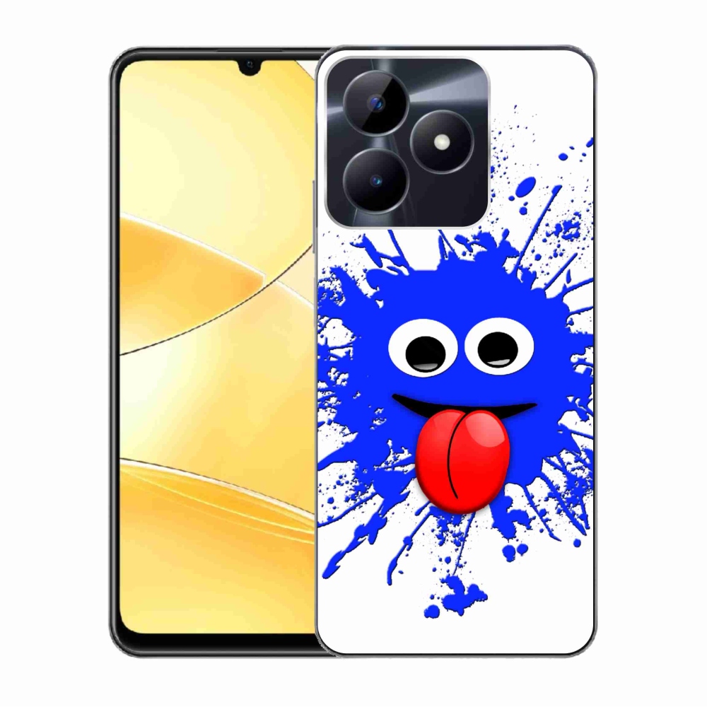 Gelový kryt mmCase na Realme C51/C53 - strašidlo