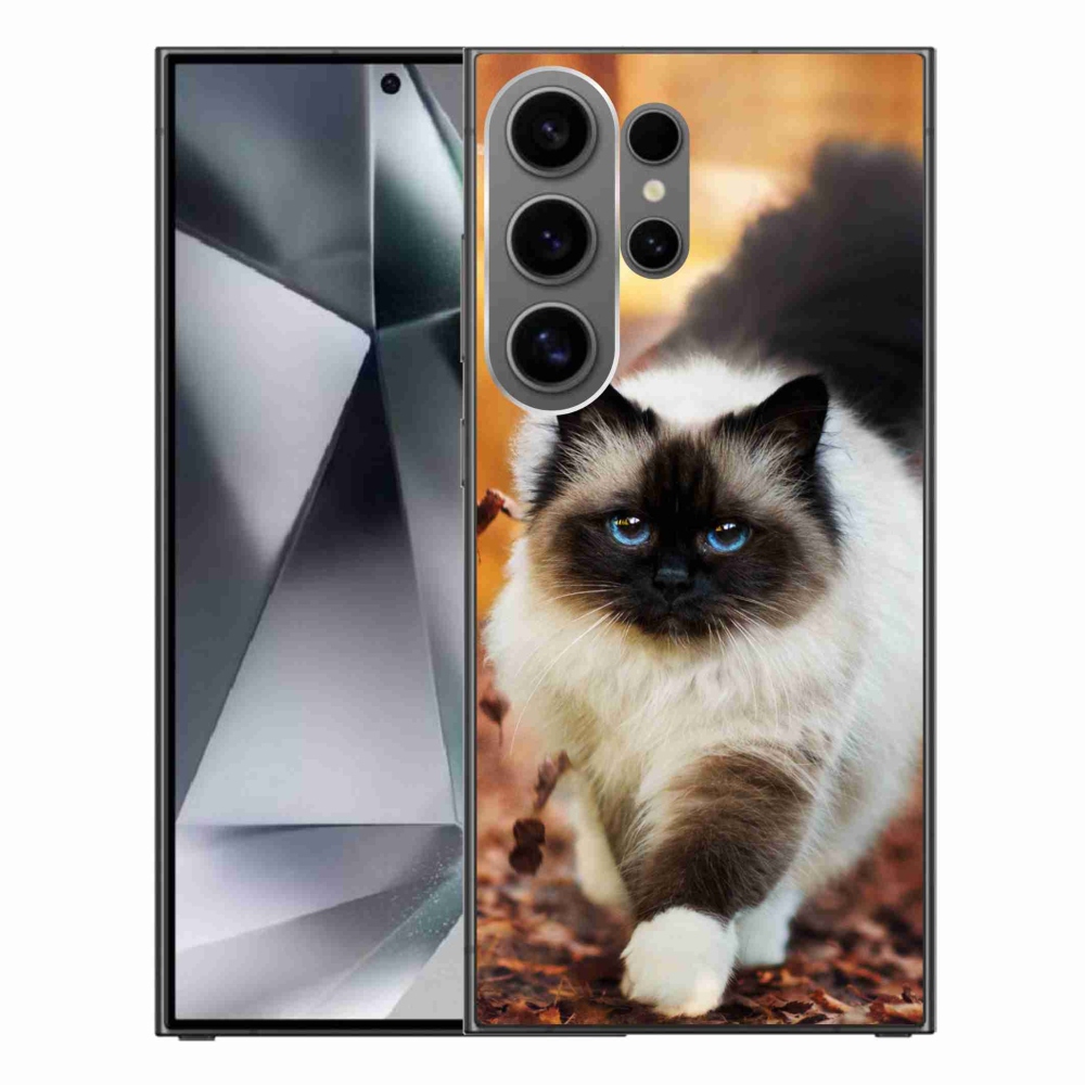 Gelový obal mmCase na Samsung Galaxy S24 Ultra - kočka