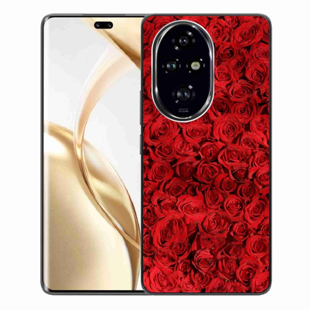 Gelový kryt mmCase na Honor 200 Pro 5G - růže