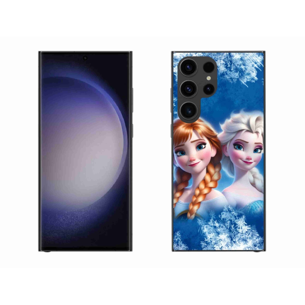 Gelový kryt mmCase na Samsung Galaxy S23 Ultra 5G - ledové království 2
