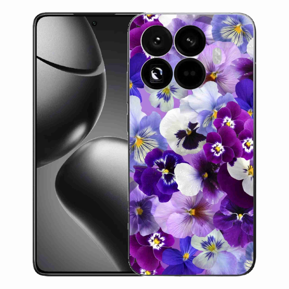 Gelový kryt mmCase na Xiaomi 15T Pro - květiny 9