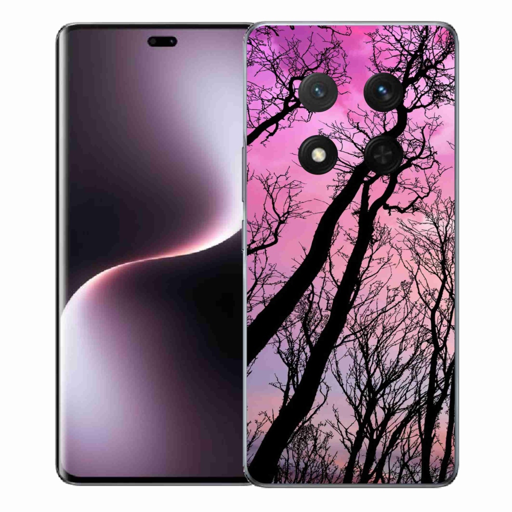 Gelový kryt mmCase na Honor Magic 7 Lite 5G - opadané stromy