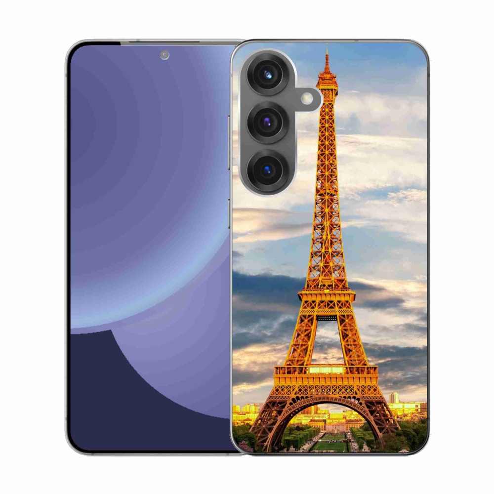 Gelový kryt mmCase na Samsung Galaxy S25 - eiffelova věž 3