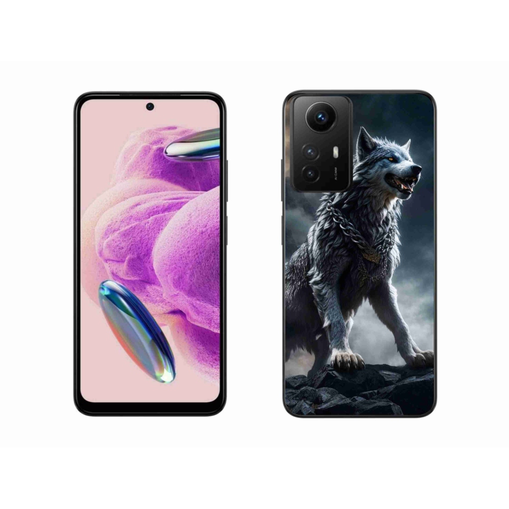 Gelový kryt mmCase na Xiaomi Redmi Note 12S - vlk 1