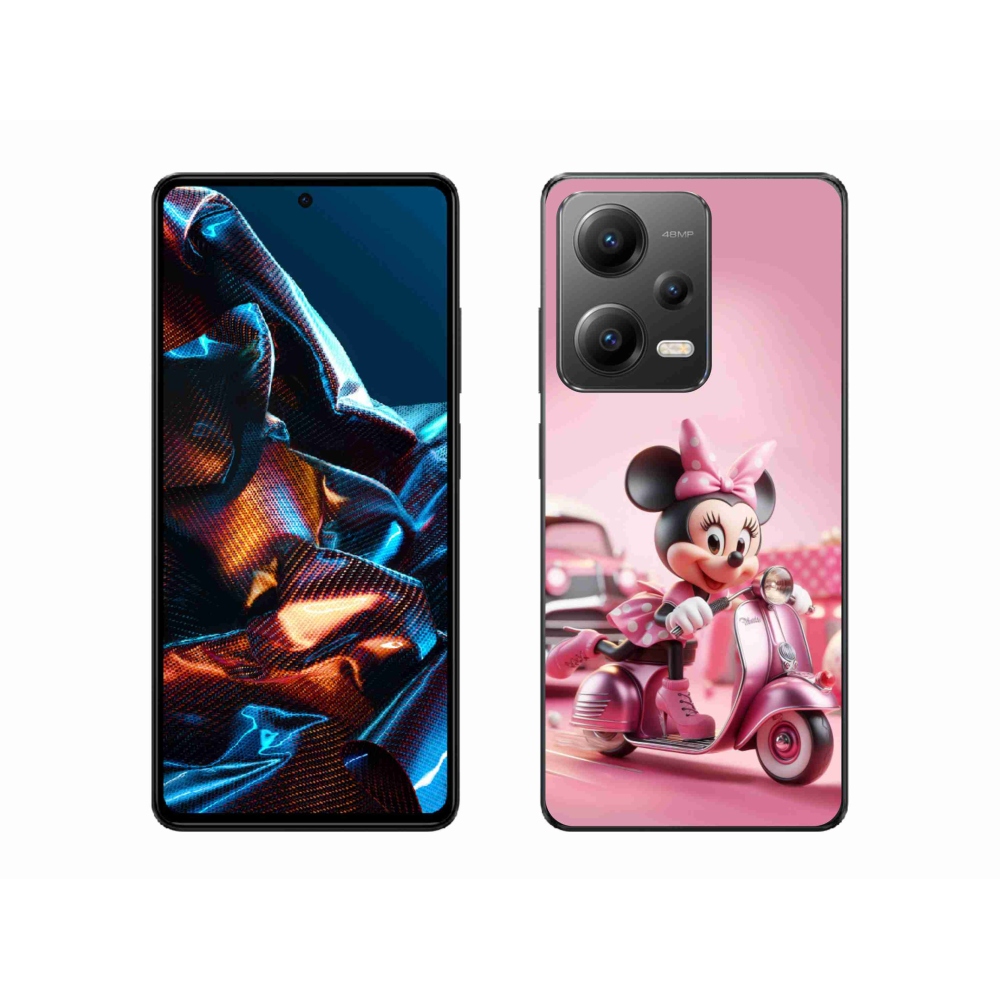 Gelový kryt mmCase na Xiaomi Redmi Note 12 Pro 5G - minnie 1