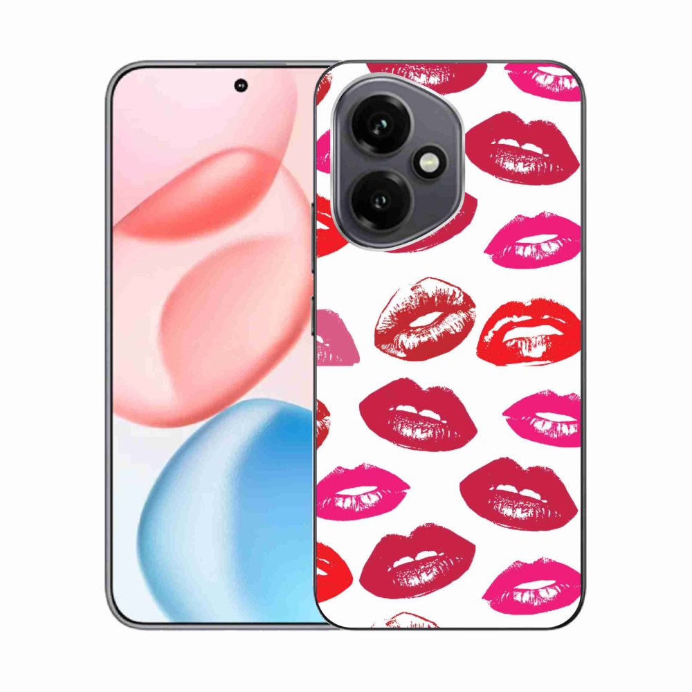 Gelový kryt mmCase na Honor 400 - rty
