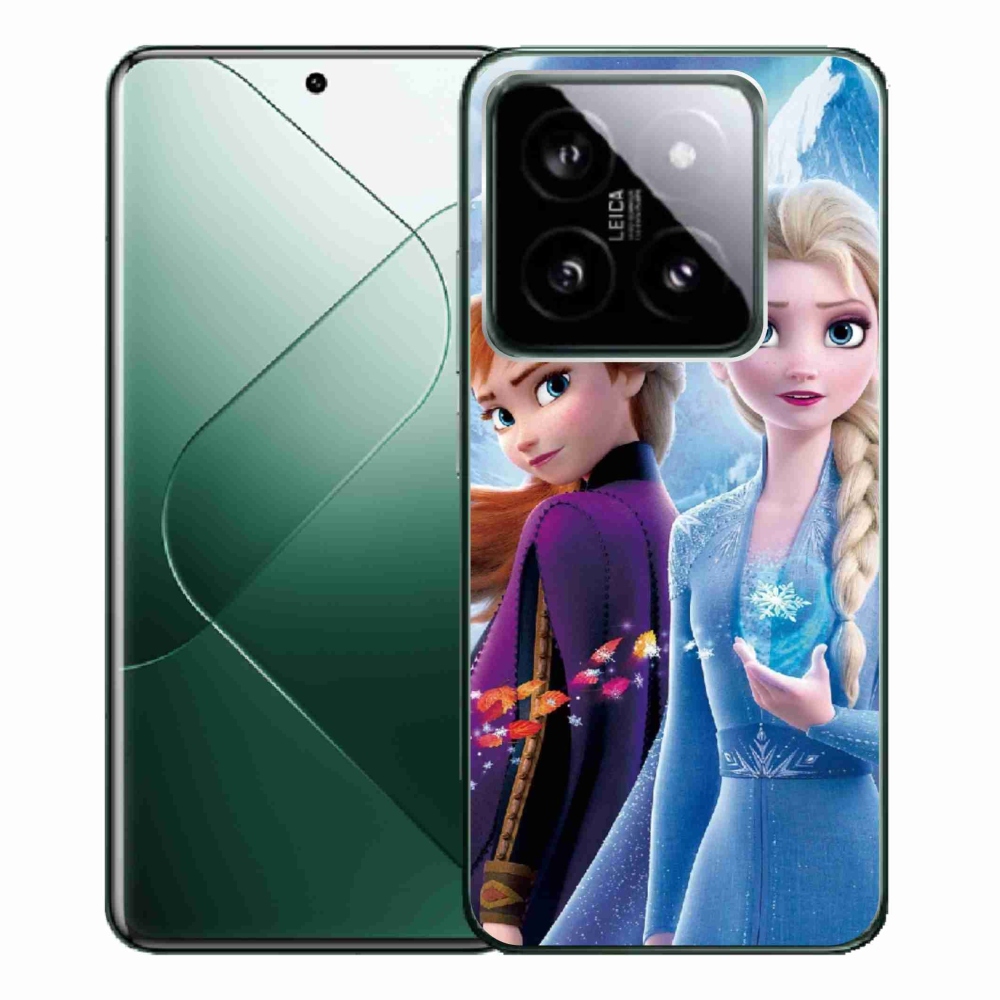 Gelový kryt mmCase na Xiaomi 14 Pro - ledové království 3