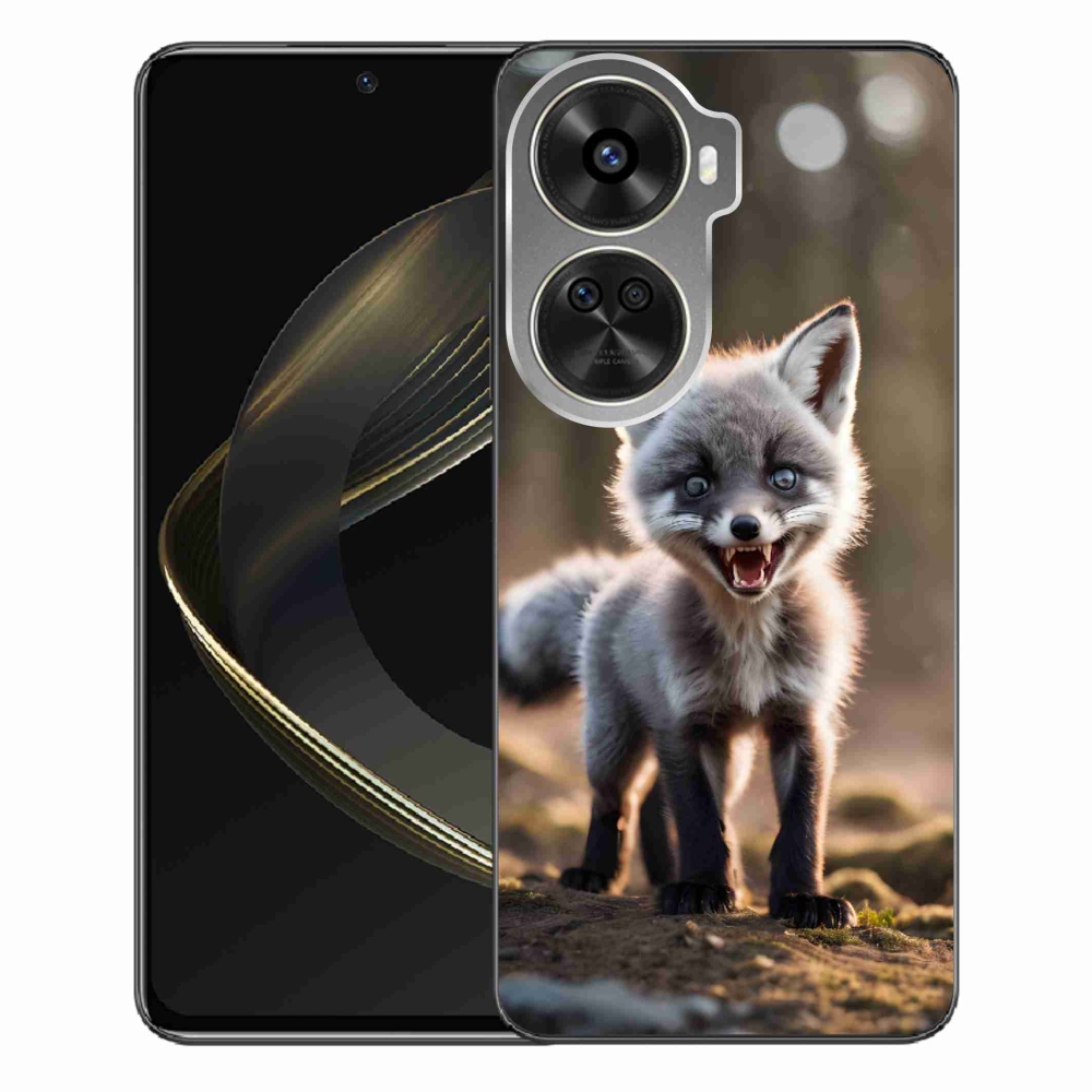 Gelový kryt mmCase na Huawei Nova 12 SE - rozzuřená liška
