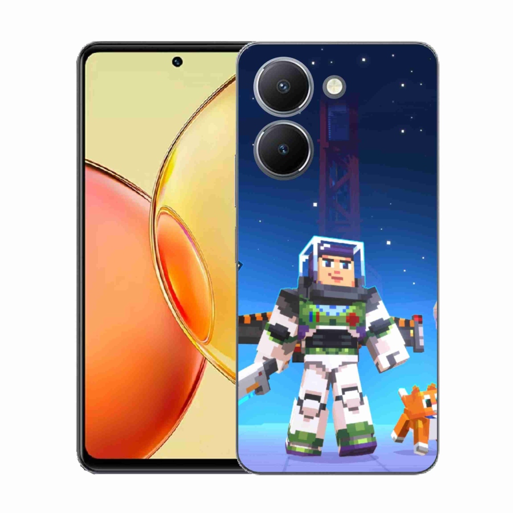 Gelový kryt mmCase na Vivo Y36 - minecraft 2