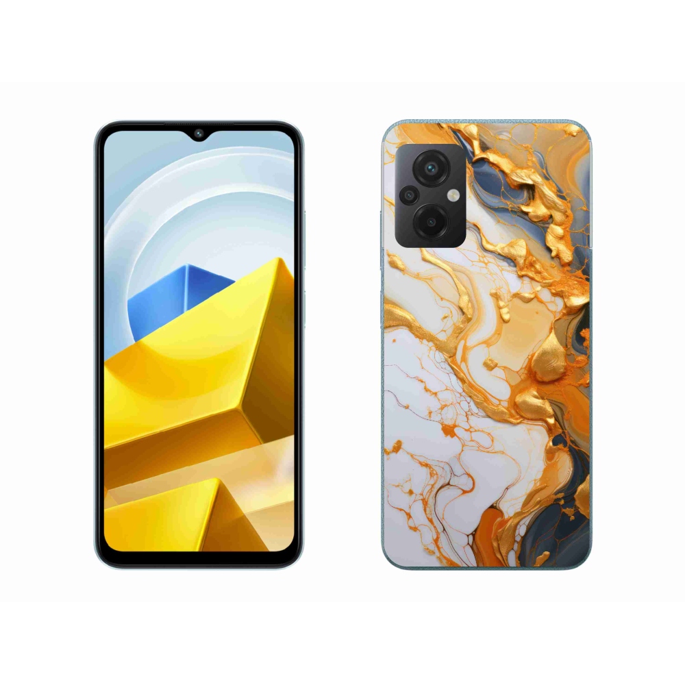 Gelový kryt mmCase na Xiaomi Poco M5 4G - abstraktní motiv 6