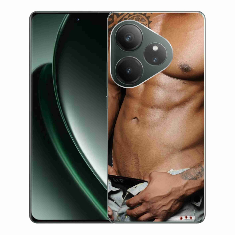 Gelový kryt mmCase na Realme GT 6 5G/GT 6T 5G - sexy muž