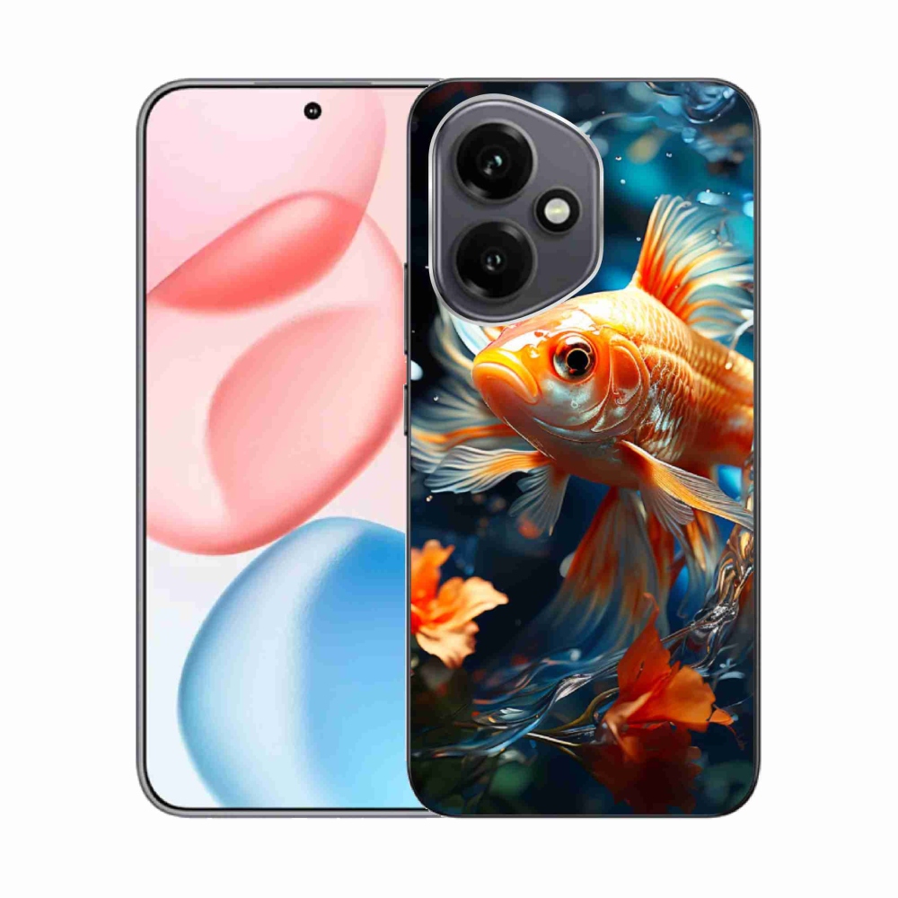 Gelový kryt mmCase na Honor 400 - rybka