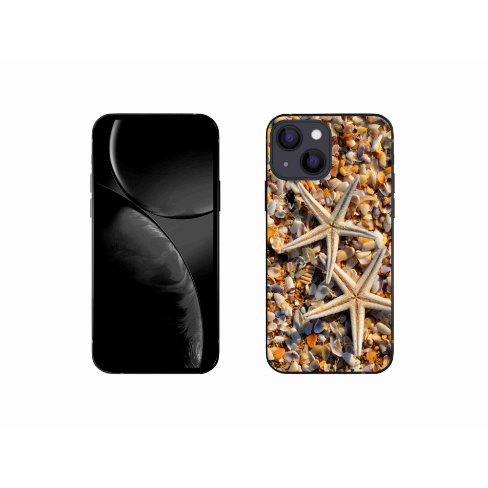 Gelový kryt mmCase na iPhone 13 mini 5.4 - mořské hvězdice
