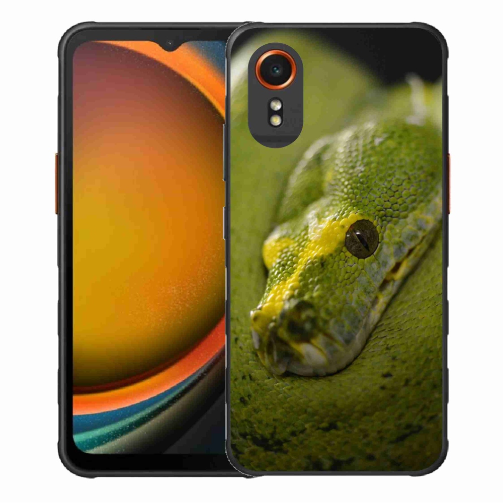 Gelový kryt mmCase na Samsung Galaxy Xcover 7 - had 2