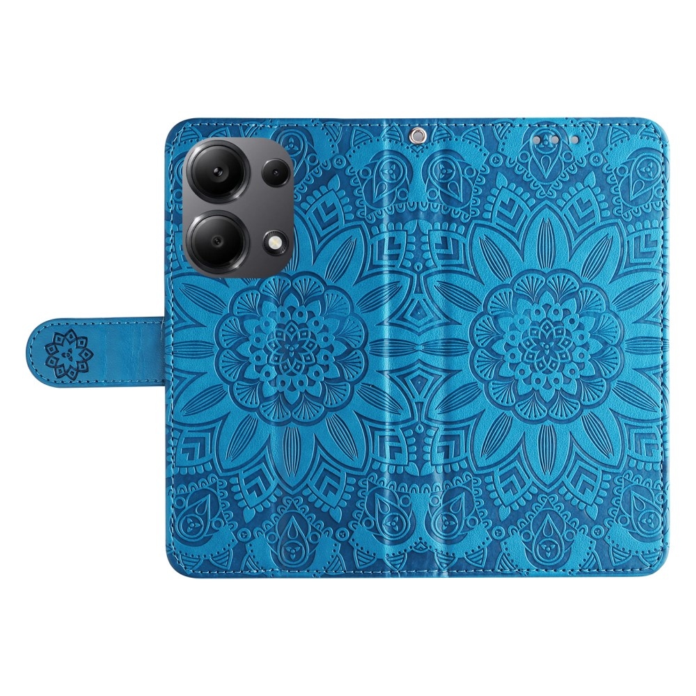 Sunflower knížkové pouzdro na Xiaomi Redmi Note 14S/Note 13 Pro 4G/Poco M6 Pro - modré