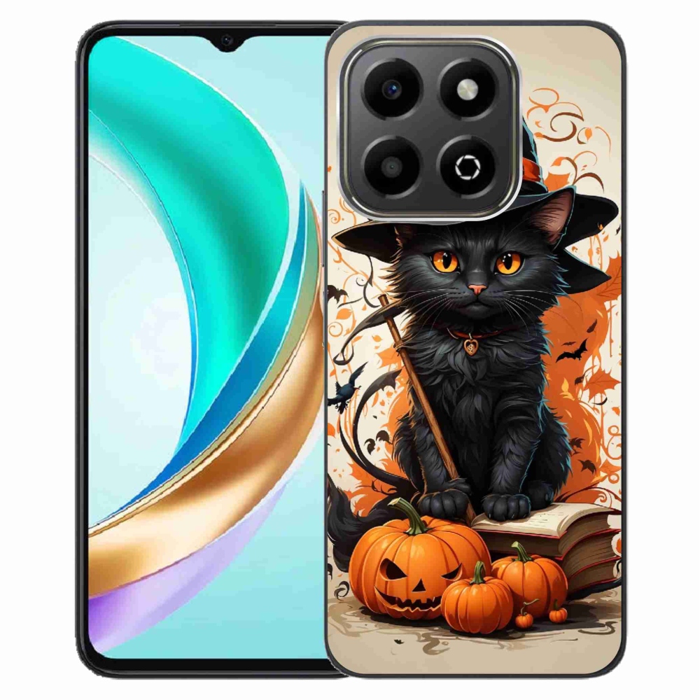 Gelový kryt mmCase na Honor X6b - kocour čaroděj