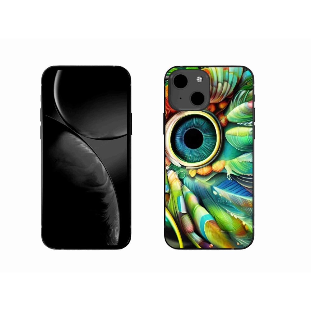 Gelový kryt mmCase na iPhone 13 - abstraktní motiv 18