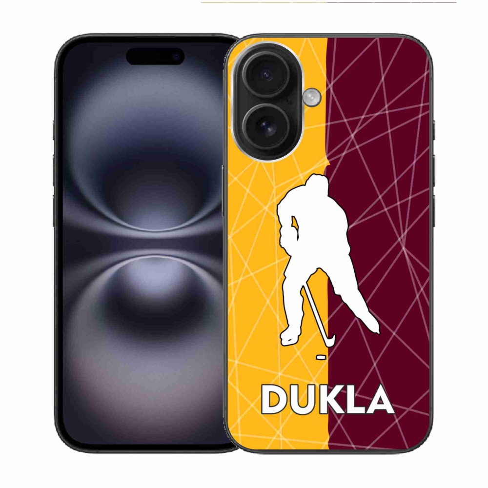 Gelový kryt mmCase na iPhone 16 - Dukla