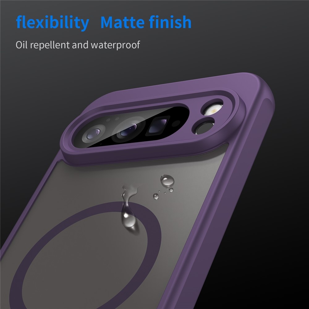 Case matný gelový obal s MagSafe na Google Pixel 10 Pro XL - fialový