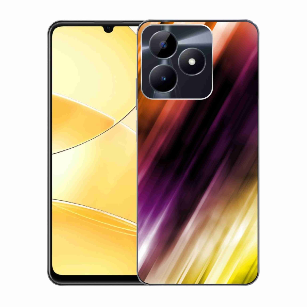 Gelový kryt mmCase na Realme C51/C53 - abstraktní vzor 5
