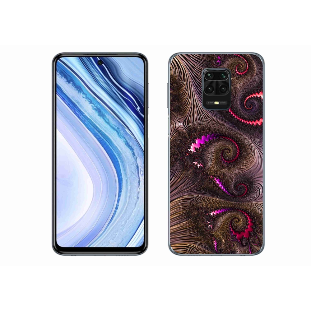 Gelový kryt mmCase na Xiaomi Redmi Note 9S - abstraktní motiv 24