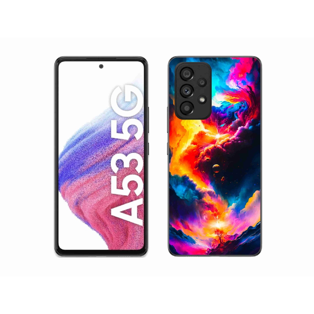 Gelový kryt mmCase na Samsung Galaxy A53 5G - abstraktní motiv