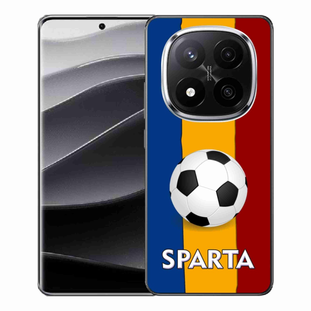 Gelový kryt mmCase na Xiaomi Redmi Note 14 Pro+ 5G - fotbal 1