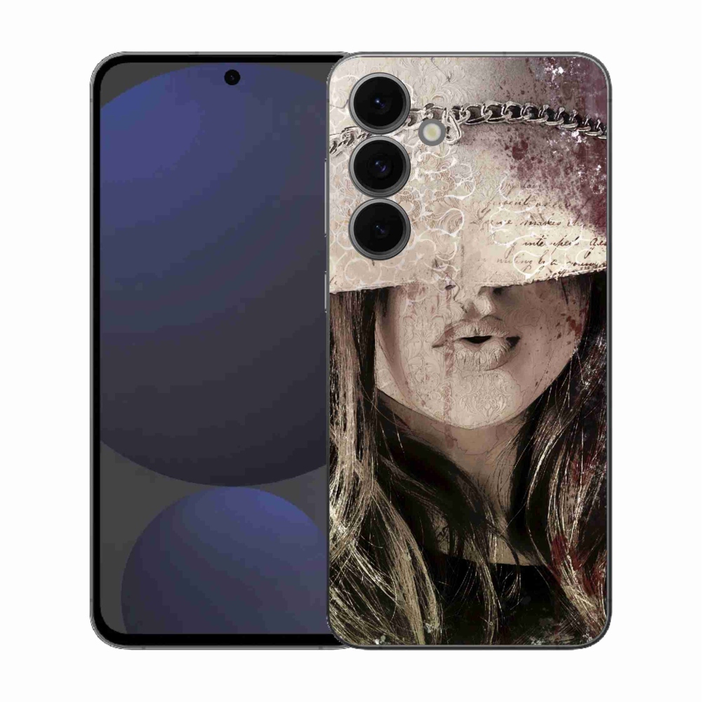 Gelový kryt mmCase na Samsung Galaxy S25 FE - dívka