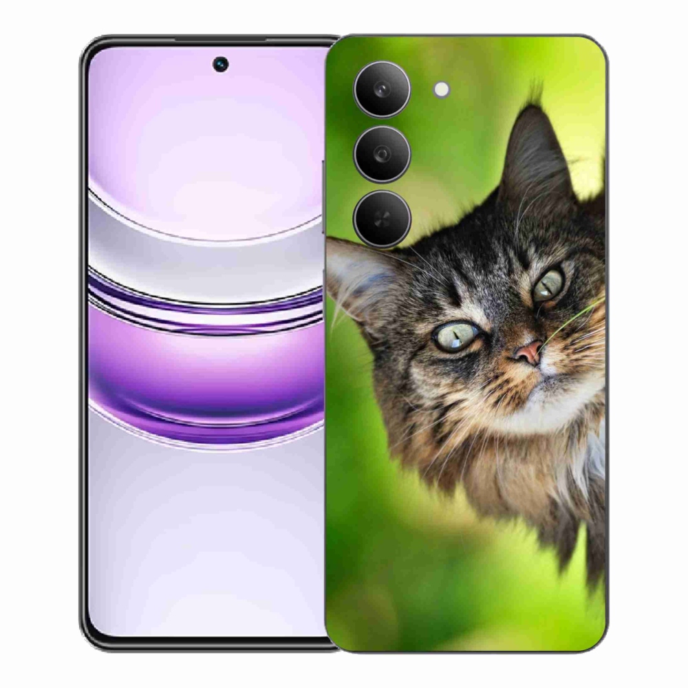 Gelový kryt mmCase na Realme 14x 5G - kočka 3