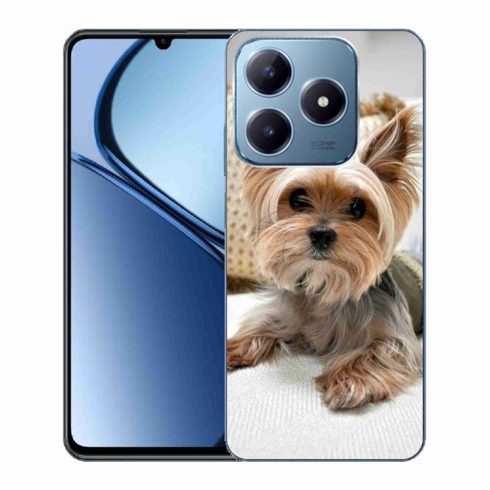 Gelový obal mmCase na Realme C63 - jorkšír 5