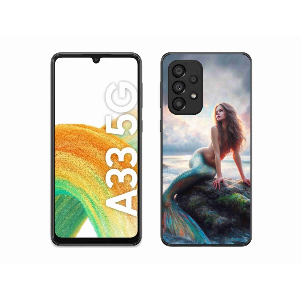 Gelový kryt mmCase na Samsung Galaxy A33 5G - mořská panna