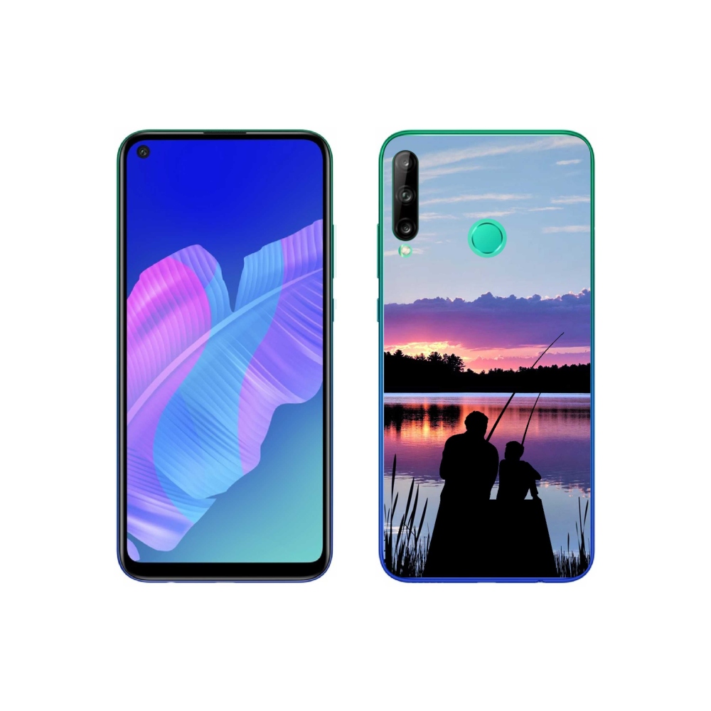Gelový kryt mmCase na Huawei P40 Lite E - rybaření 2