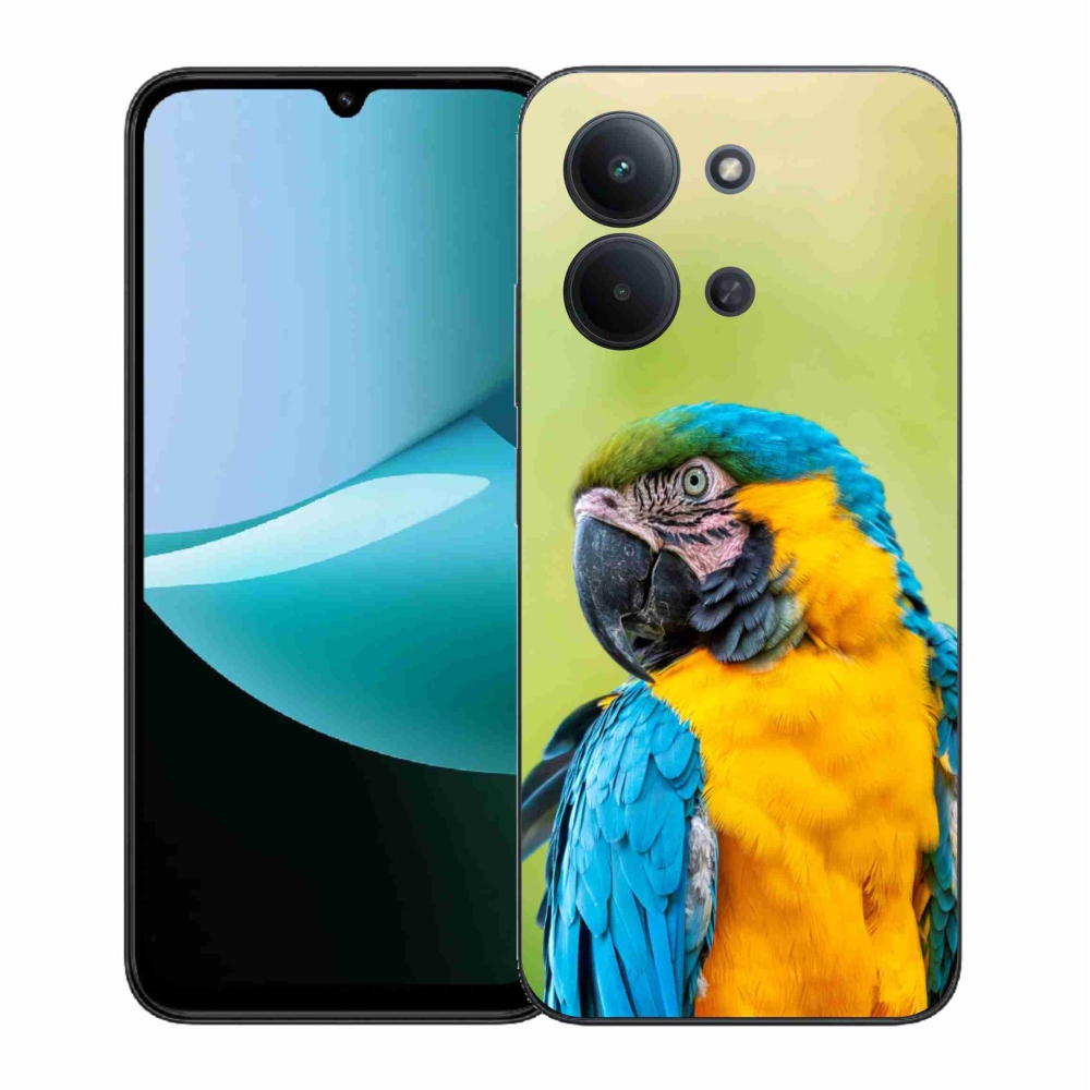 Gelový kryt mmCase na Xiaomi Redmi 15C 4G (171mm)/Poco C85 4G (171mm) - papoušek ara 2