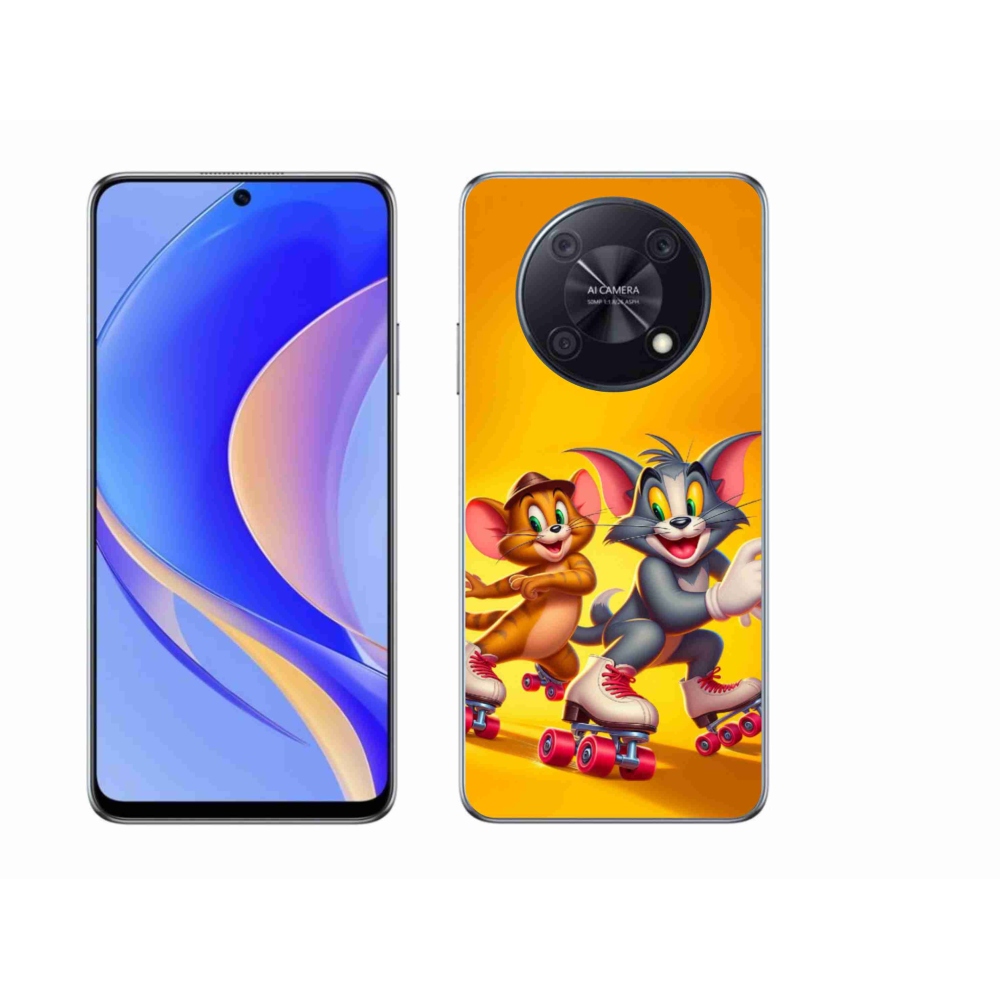 Gelový kryt mmCase na Huawei Nova Y90 - tom a jerry