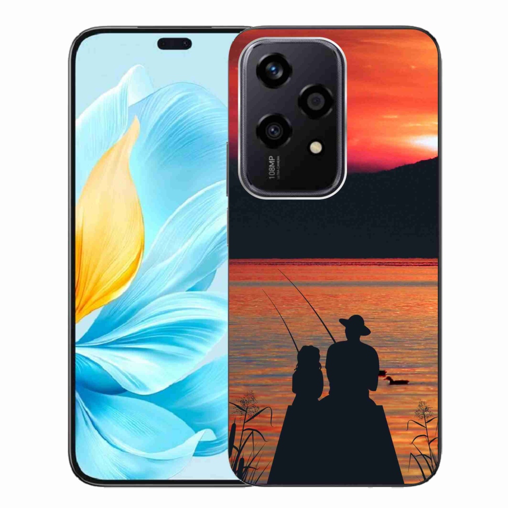 Gelový kryt mmCase na Honor 200 Lite 5G - rybaření 3
