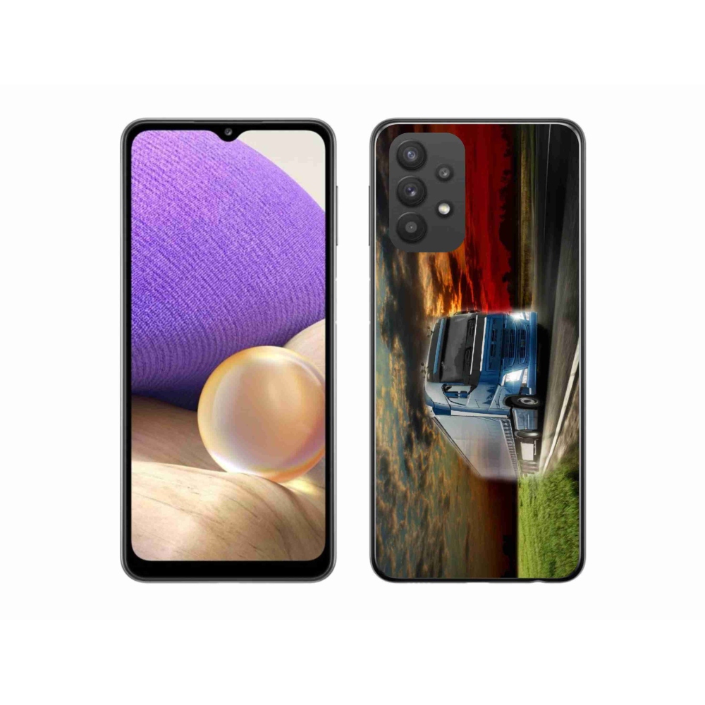 Gelový kryt mmCase na Samsung Galaxy A32 5G - kamion 4