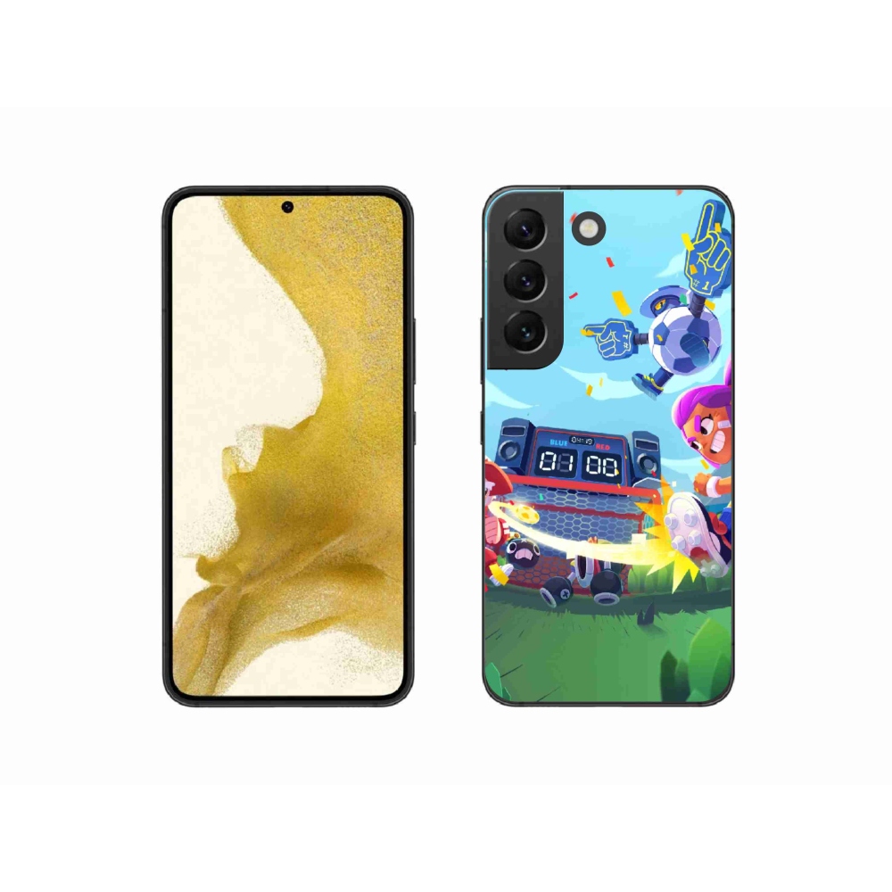 Gelový kryt mmCase na Samsung Galaxy S22 5G - brawl stars 1