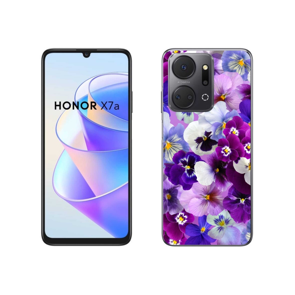 Gelový kryt mmCase na Honor X7a - květiny 9