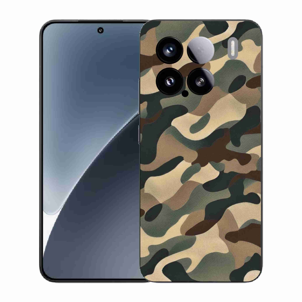 Gelový kryt mmCase na Xiaomi 15 - maskáčový vzor 11