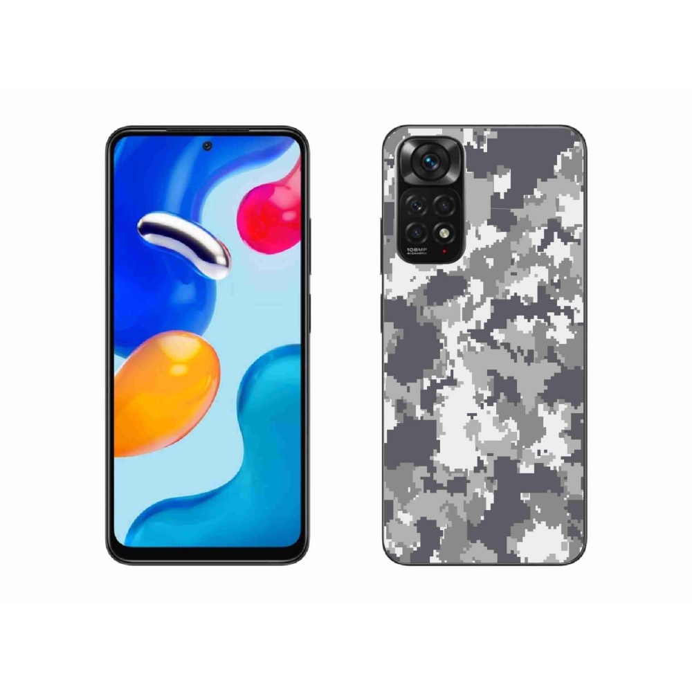 Gelový kryt mmCase na Xiaomi Redmi Note 11S 4G - maskáčový vzor 2