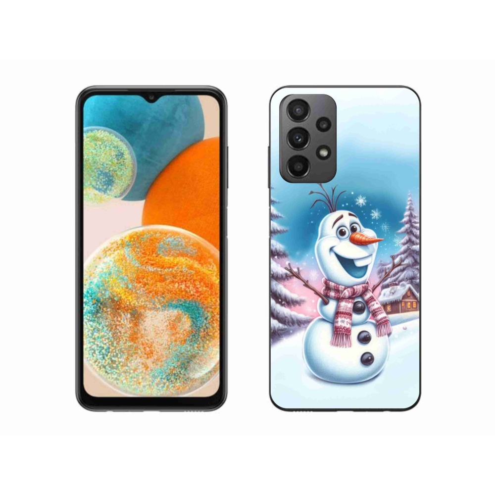 Gelový kryt mmCase na Samsung Galaxy A23 4G/5G - ledové království