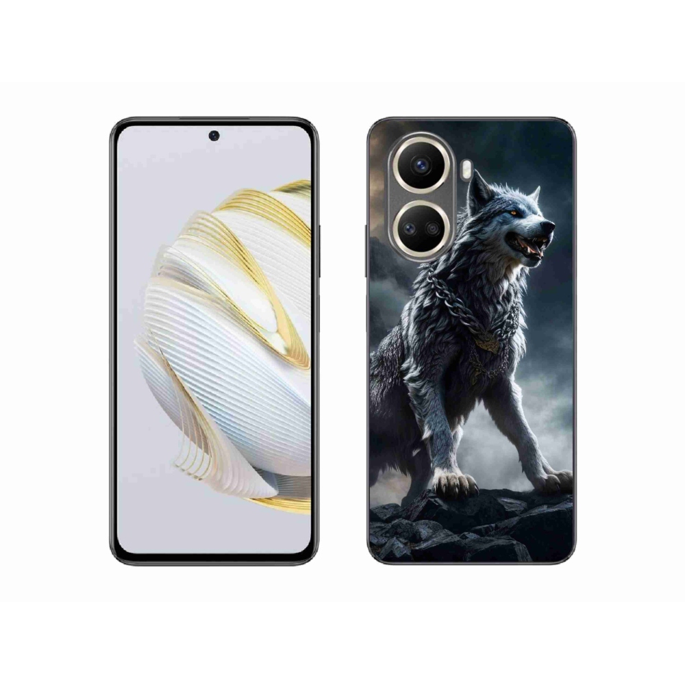 Gelový kryt mmCase na Huawei Nova 10 SE - vlk 1
