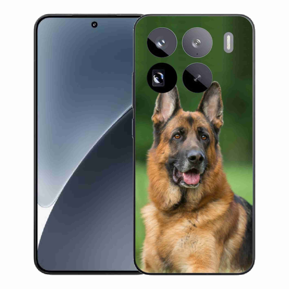 Gelový kryt mmCase na Xiaomi 15 Pro - německý ovčák