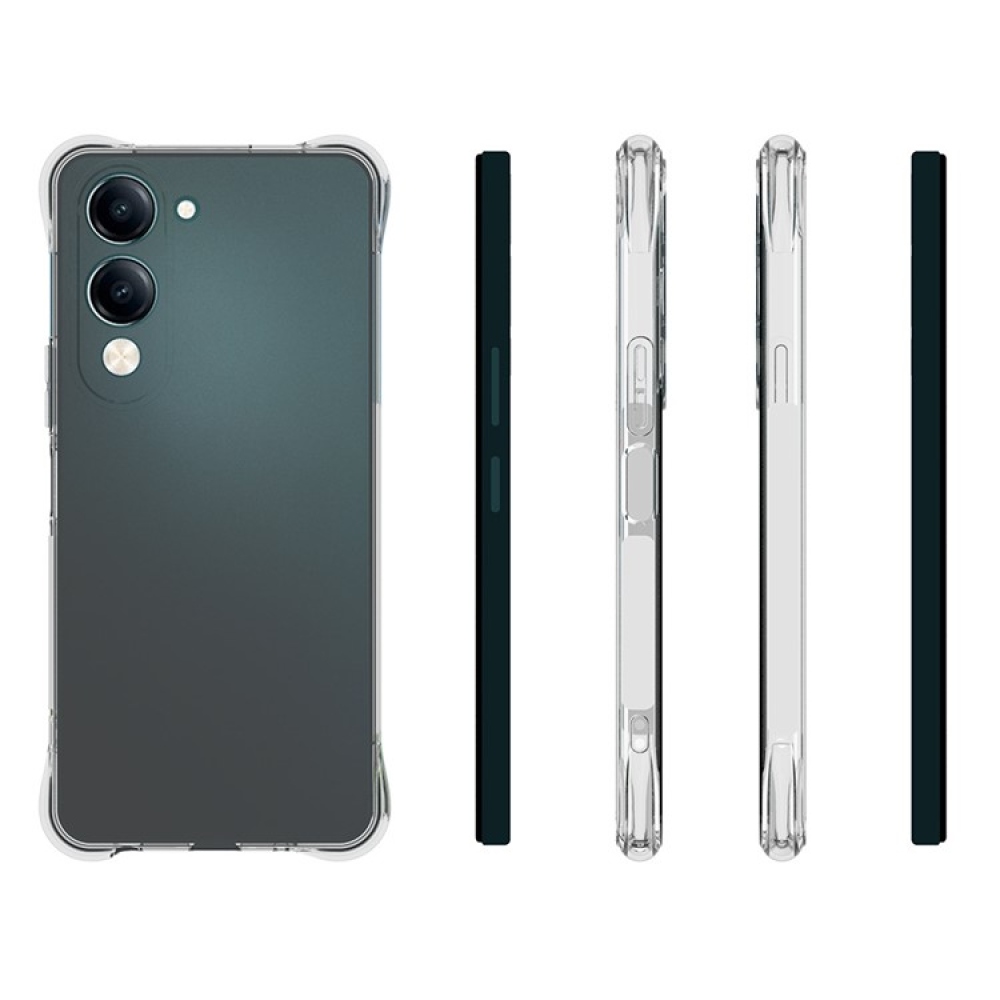Průhledný gelový obal na Vivo Y29s 5G - průhledný