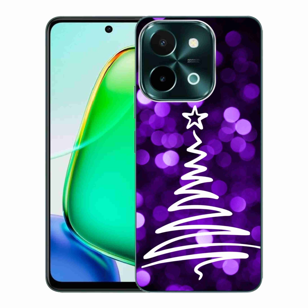 Gelový kryt mmCase na Vivo Y28 - stromek