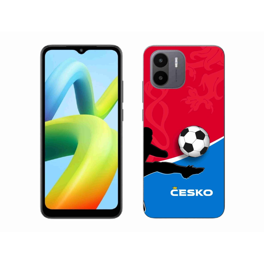 Gelový kryt mmCase na Xiaomi Redmi A1 - fotbal Česko 2