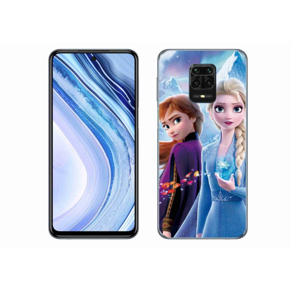Gelový kryt mmCase na Xiaomi Redmi Note 9 Pro - ledové království 3
