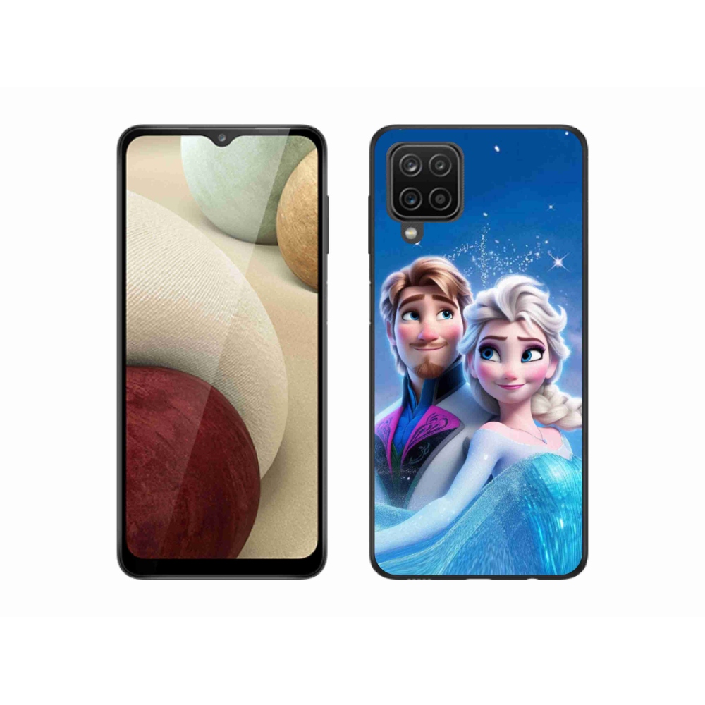 Gelový kryt mmCase na Samsung Galaxy M12 - ledové království 1